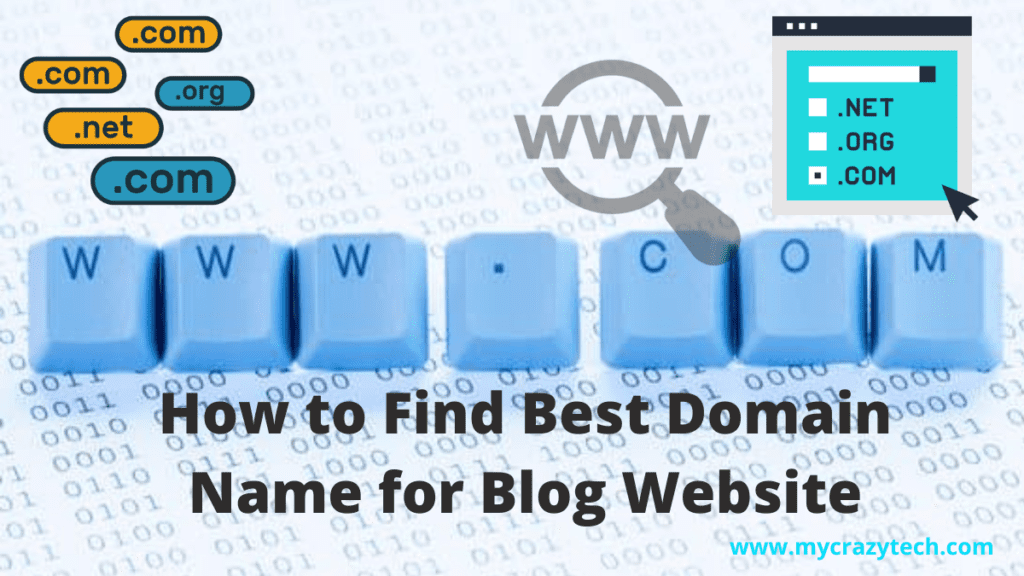 Blog के लिए Perfect Domain Name कैसे चुने(10 Tips & Tricks to Find Best Domain Name) 2 How to Find Best Domain Name for Blog Website 1